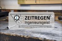 Markenschriftzug ZEITREGEN-Ingenieursgeist mit Logo